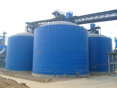 毛道乡水泥钢板库改造