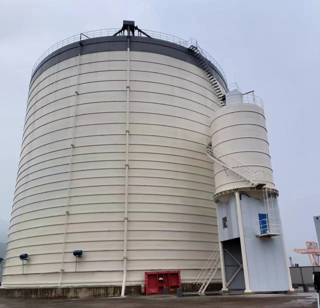 毛道乡10万吨水泥钢板库