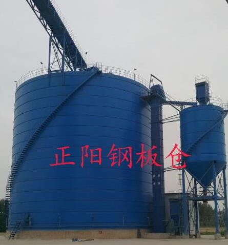 毛道乡大型矿粉钢板库