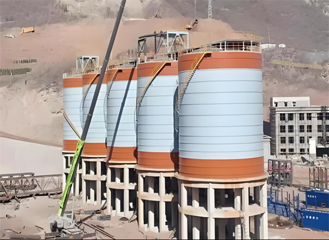 毛道乡高架钢板仓